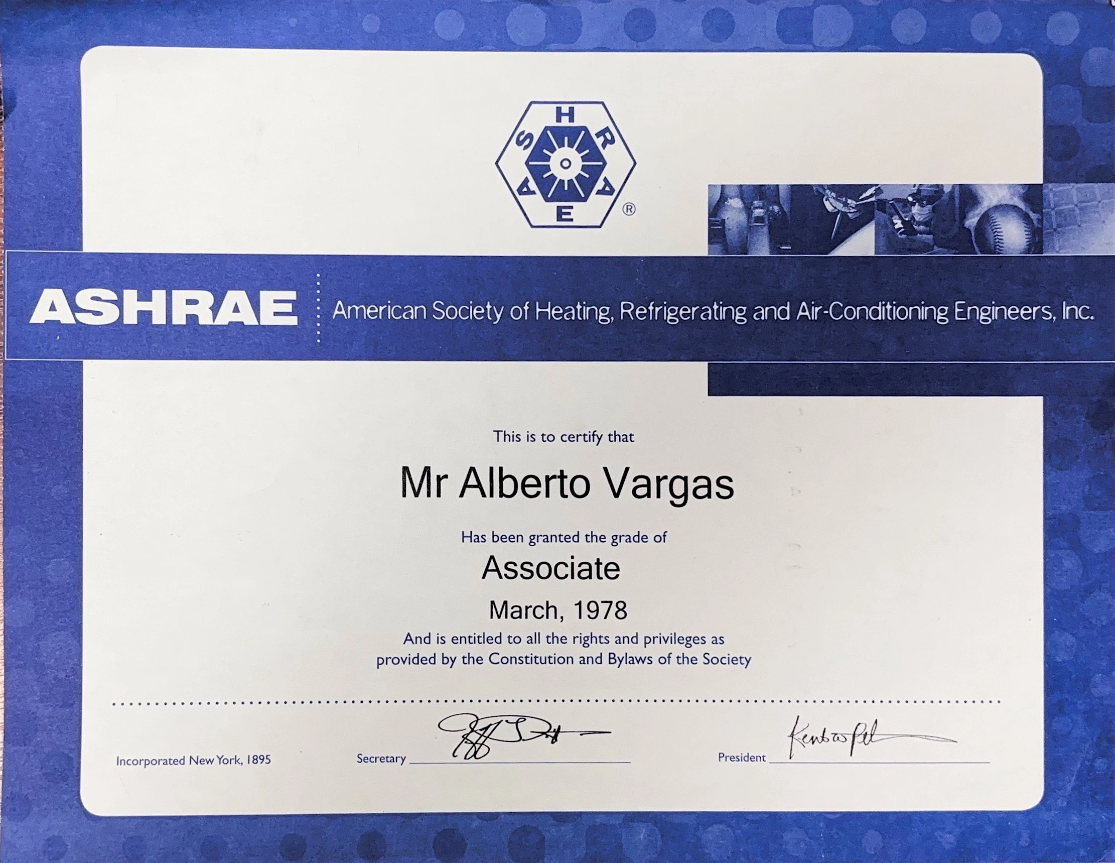Reaclima a dos años de su inicio siendo asociado al organismo de la ASHRAE